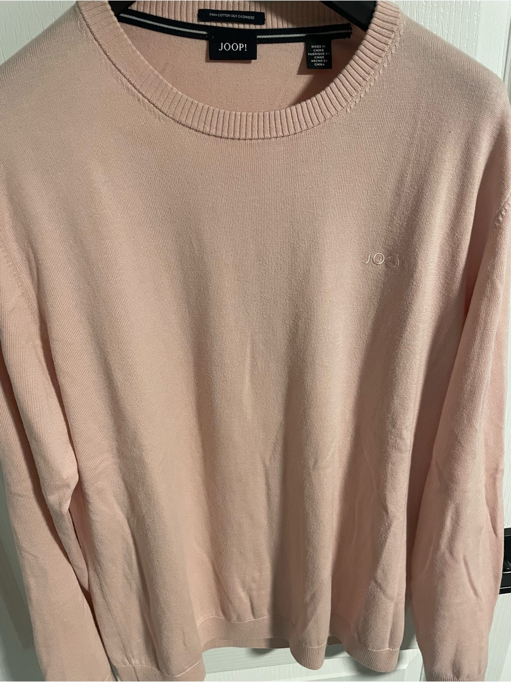 Light Pink Crewneck Sweater